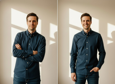 Awkward Solo Photos vs Confident Personal Portraits