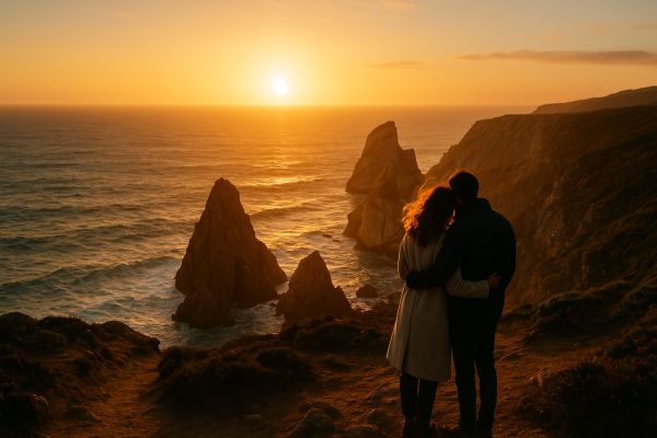 Sunset at Cabo da Roca: Capturing Your Love at the Edge of the World